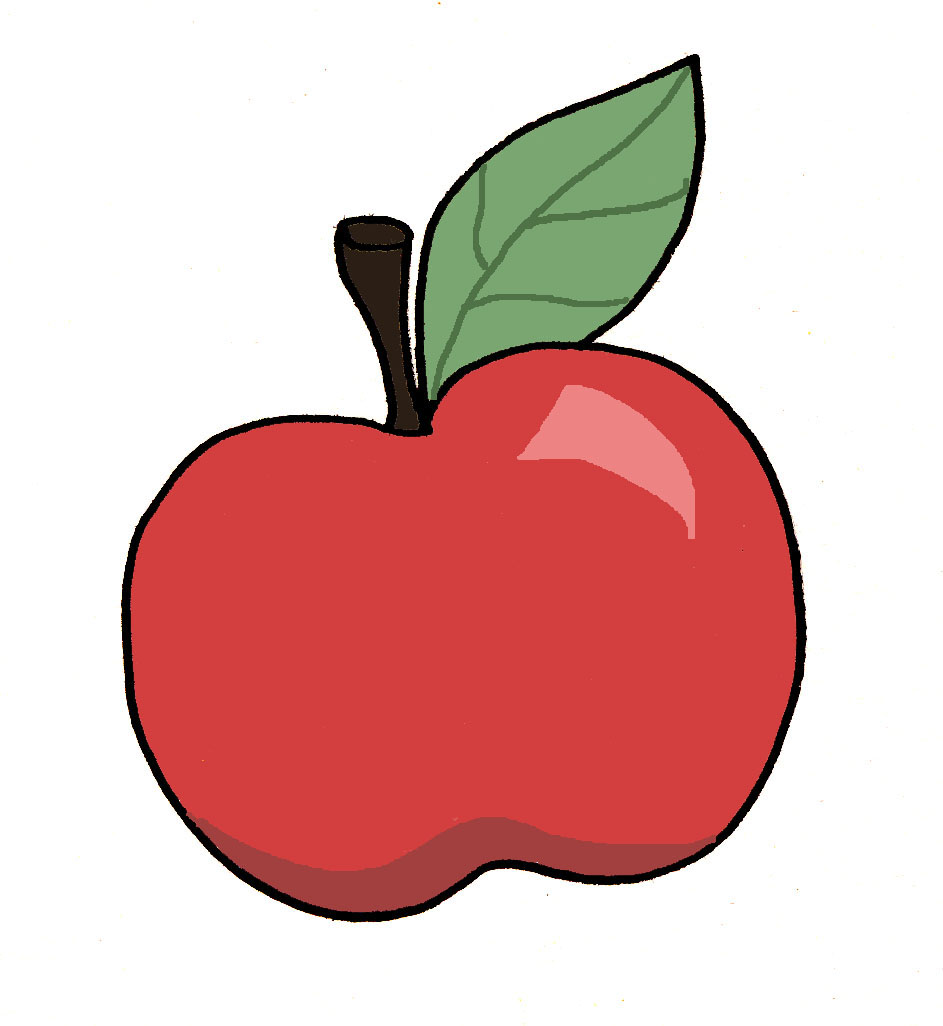 An apple