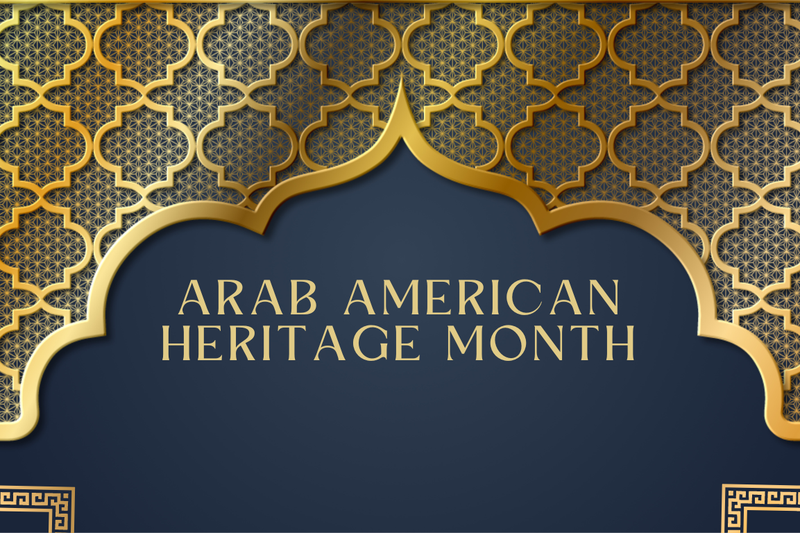 arab american heritage month poster