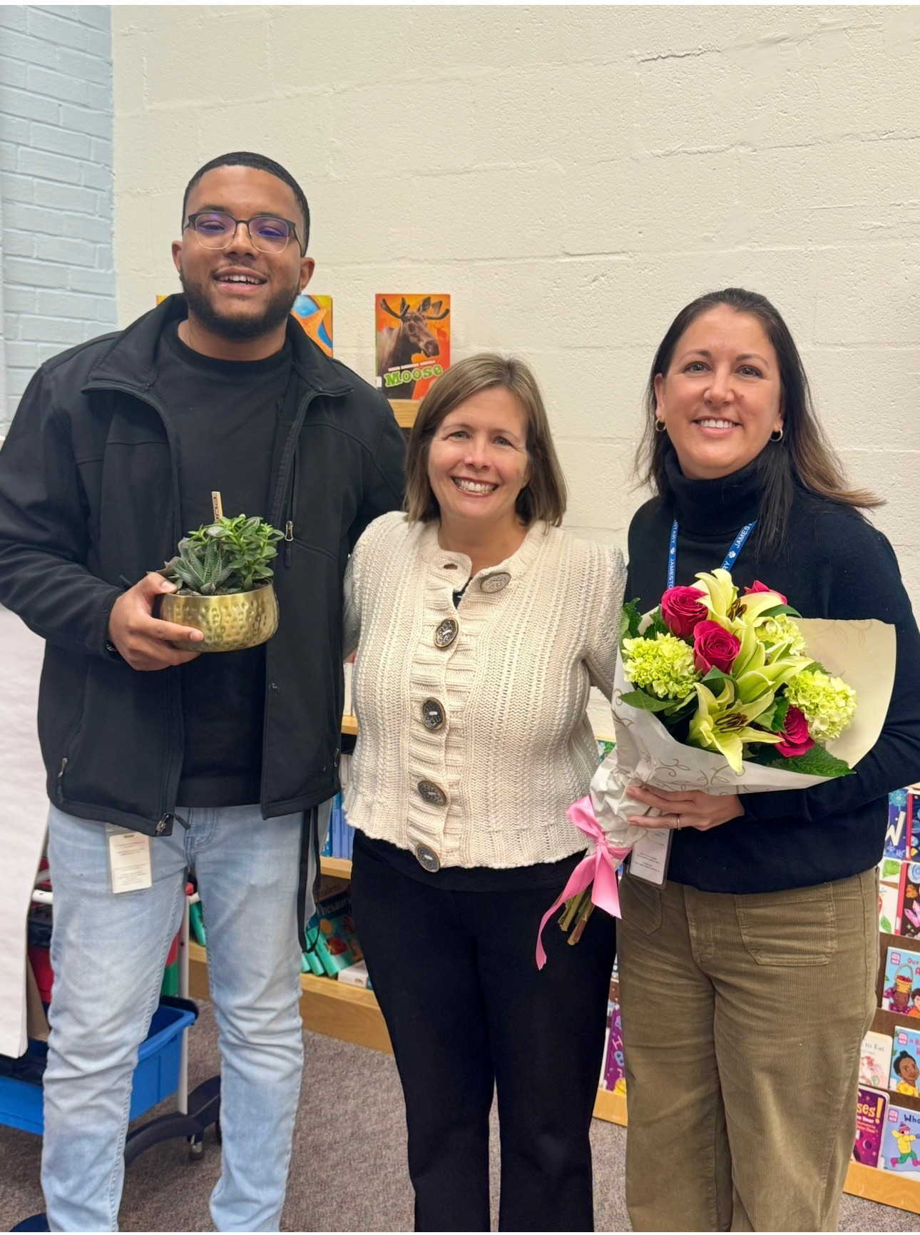 Picture of Mr. DJ, Ms. Mccarthy and Ms. Kauffunger
