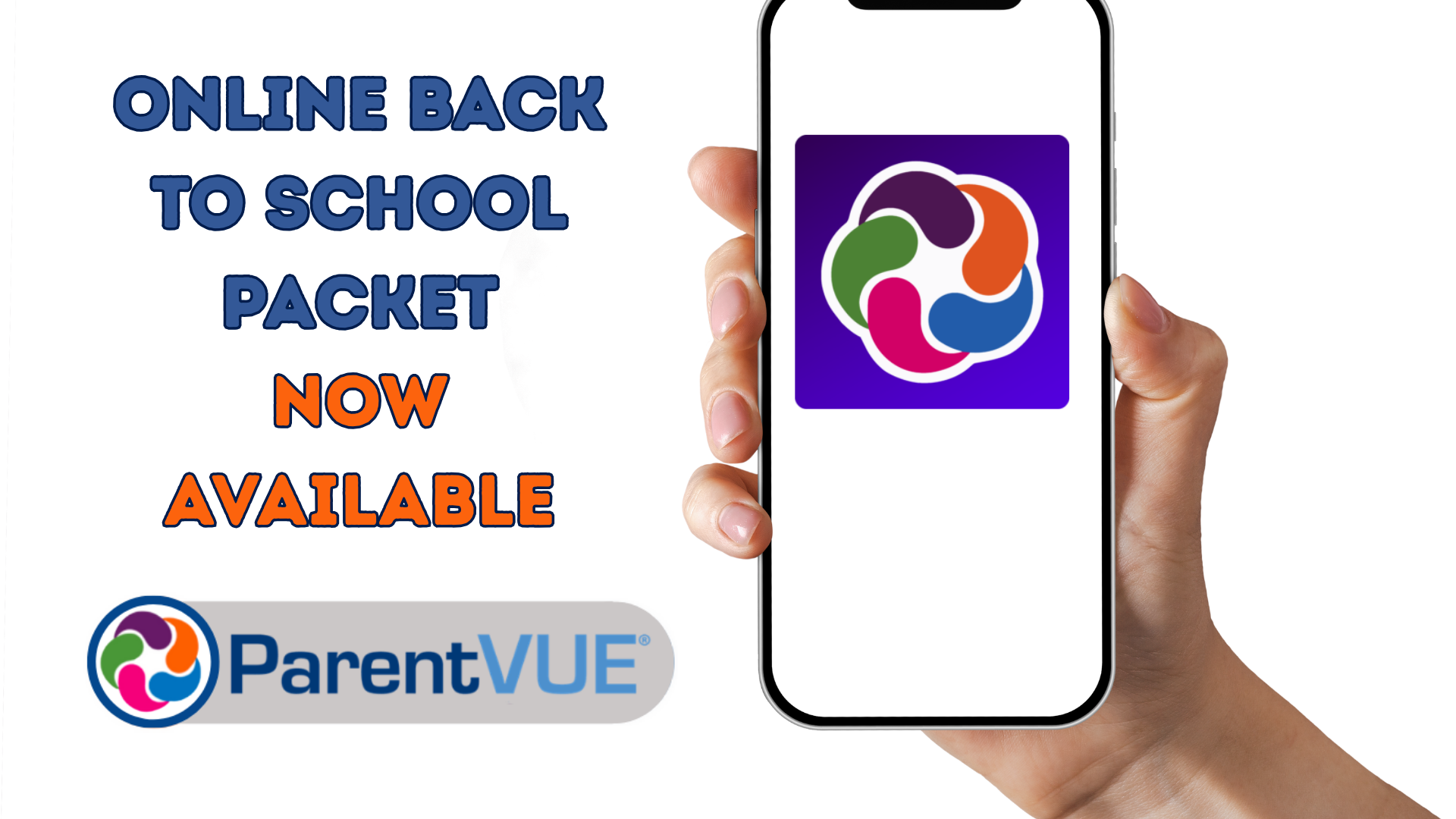 Online back to school packet